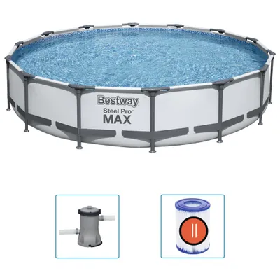 Produktbild von Bestway Steel Pro MAX Pool-Set 427x84 cm