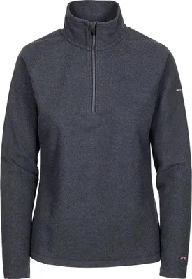 Produktbild von Trespass Meadows Fleece Mit Halbem Reißverschluss Grau L Damen Grau L