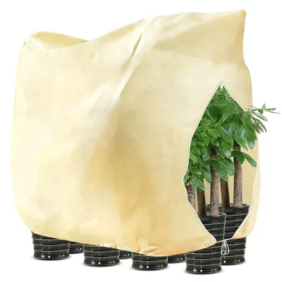 Productafbeelding van Winterbescherming voor planten – Herbruikbaar en scheurbestendig met rits – Geschikt voor potplanten, olijfbomen en palmen – 240 x 200 cm