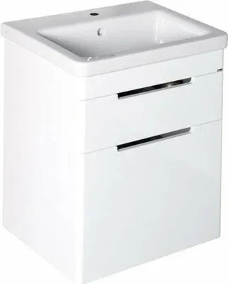 Immagine prodotto di Sapho Ella - Mobile lavabo 464x650x380 mm, 2 cassetti, bianco EL052-3030