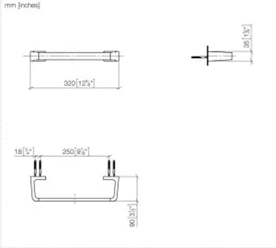 Produktbild von Dornbracht 83030976-00 Wannengriff SERIENSPEZIFISCH 83030976