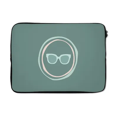 Produktbild von MuchoWow® Laptop Hülle 14 ZollSommer - Sonnenbrille - Pastell Laptoptasche - Laptoptasche - Stoßsicher - Schutzhaube