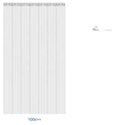 Obrázek produktu pro PVC pásová roleta, odolná proti povětrnostním vlivům, snadná instalace, Rippent šířka 100 x výška 225 cm