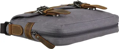 Produktbild von Greenburry Vintage Hemp kleine ShoulderBag Umhängetasche Schultertasche 5928, Farbe:Light Grey