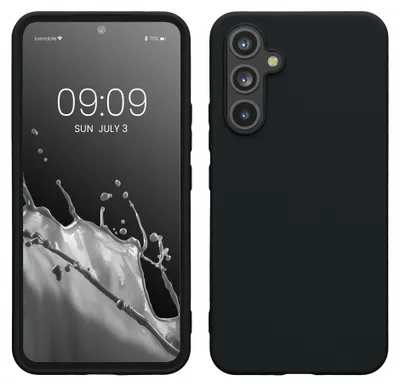 Produktbild von kwmobile Handyhülle für Samsung Galaxy A54 5G Hülle - TPU Case - Kabelloses Laden - Schutzhülle Cover in Heidelbeerblau