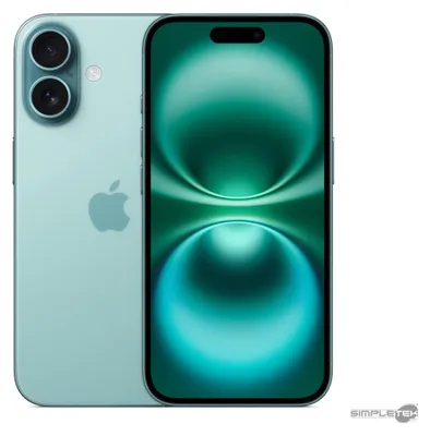 Produktbild von Apple iPhone 16 , 15,5 cm (6.1"), 2556 x 1179 Pixel, 512 GB, 48 MP, iOS 18, Türkis