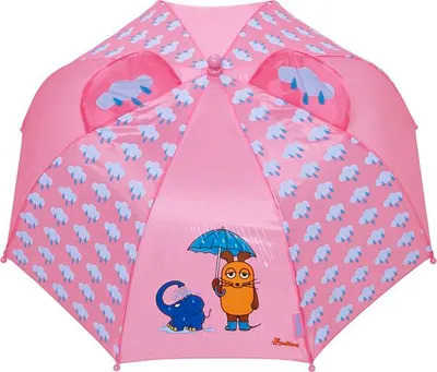 Produktbild von Playshoes Maus und Elefant Kinderschirm