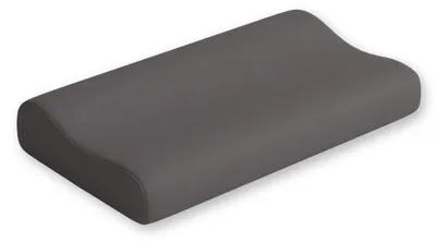 Obrázok produktu pre Poťahy na vankúše do krku, rozmery 55 x 35 x 12/10 cm, farba: čierna