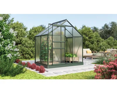 Obrázek produktu pro Vitavia "Comet 2500" skleník smaragd 2,5 m² 4 mm HKP