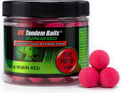 Immagine prodotto di SuperFeed Fluo Pop-Up 16mm/70g Peperoncino e Rosso Pettirosso