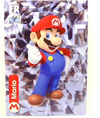 Produktbild von Super Mario Karten - Sammelkarten - LE Limited Edition Holo-Karte Mario