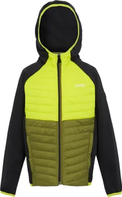 Obrázek produktu pro Regatta - "Kielder VIII" Hybridní bunda pro děti RG9921 (146-152) (Black/Lime)