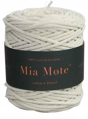 Image de Mia Mote Cordon Coton Tressé Basic Line 5mm Naturel