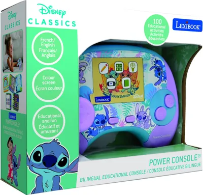Produktbild von Lexibook Disney Stitch Lernkonsole Grün  Kinder Grün One Size