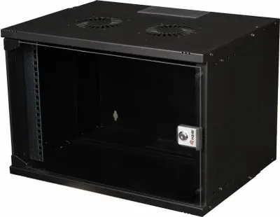 Immagine prodotto di Equip Wandgehäuse 19"  07U 540x400mm Glastür   schwarz