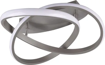 Produktbild von Reality Course LED Deckenleuchte  18W ⌀45cm dimmbar Nickel Matt warmweiss