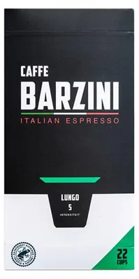 Produktbild von Kaffeekapseln geeignet für Nespresso® Caffe Barzini Lungo, 22 Stk.
