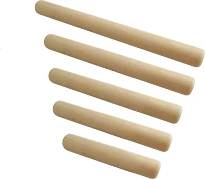 Immagine prodotto di Mattarello Ferrarium 45 cm di lunghezza 45 mm di spessore in legno di faggio, rotondo -