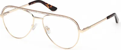 Produktbild von Guess GU50321 Shiny deep gold 56/15/140 Damen Brillen