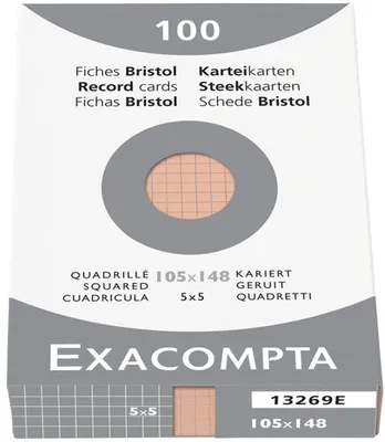 Produktbild von Brause Exacom Cards A6 Squared Orange