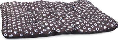 Obrázek produktu pro Verk 19274 Polštář pro psa 90 x 60 x 4.5 cm tlapka hnědý