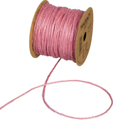 Produktbild von Jutekordel "Basic" Altrosa
