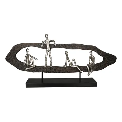 Obrázok produktu pre Casablanca od Gilde dekoratívna figúra plastika Vyvesiť striebro v. 35 cm,81224