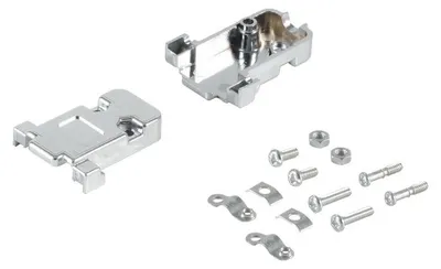 Produktbild von Gehäuse-Schalen Sub D-Stecker 9po.l metallisiert
