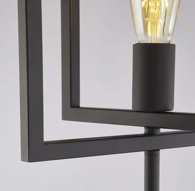 Produktbild von Stehleuchte, Stahl schwarz, H 160 cm