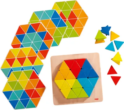 Image de Jeu de pose de triangles magiques