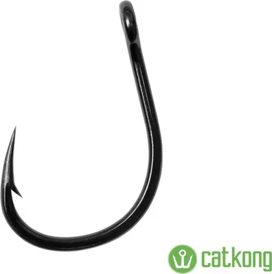 Produktbild von DELPHIN CATKONG SuPOWER, Einzelhaken, schwarz, 4 Stk, Flat -0, 967108100