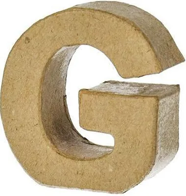 Produktbild von Buchstabe, G - H 5 x B 4,8 x T 2 cm