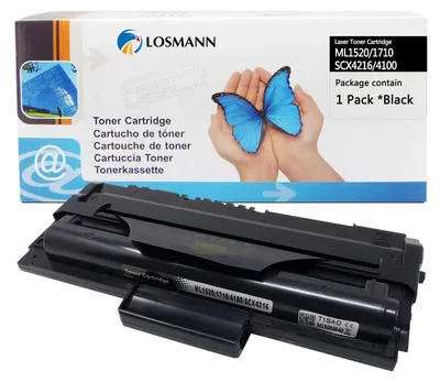 Image de Cartouche de toner LOSMANN, compatible avec les modèles Samsung ML1520, ML1710, SCX4100, SCX4216, ainsi que pour les modèles Samsung ML1410, ML1500, ML1510, ML1515, ML1520P, ML1700, ML1710, ML1720, ML1730, ML1740, ML1745, ML1750, ML1755, ML1757