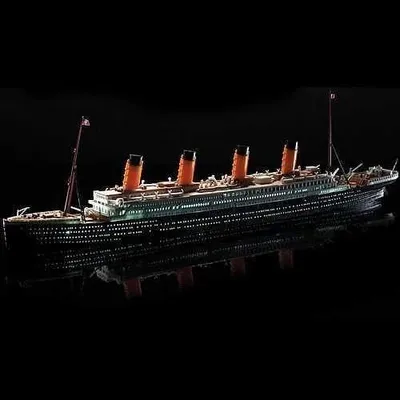 Zdjęcie produktu dla Academy ACA14220 Zestaw modelarski, Titanic z diodami LED