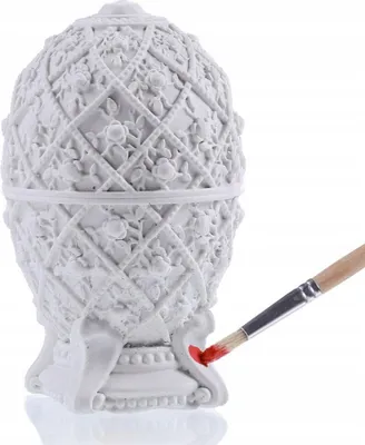 Zdjęcie produktu dla Figurka do pomalowania - Faberge Egg 16cm