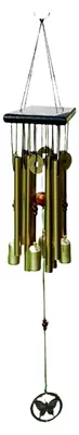 Produktbild von Windspiele | 26 Zoll Kupfer-Schmetterling für den Außenbereich mit 8 Röhren