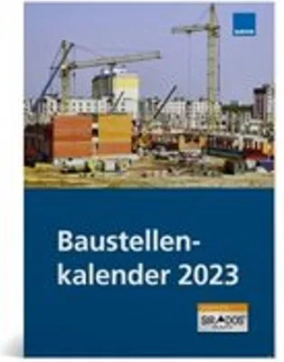 Produktbild von Baustellenkalender 2023