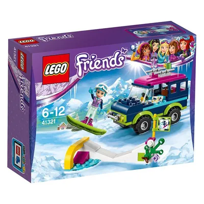 Image de LEGO® - Friends, Véhicule tout terrain dans la station de sports d'hiver ; 41321