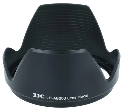 Produktbild von vhbw Gegenlichtblende kompatibel mit Tamron B005 17-50mm f / 2.8 Di XR VC LD Objektiv, tulpenförmig, 9,6 cm, schwarz