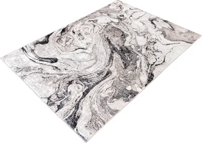 Produktbild von riess-ambiente Design Teppich ART RUGS 230x160cm weiß grau Flachgewebe Indoor