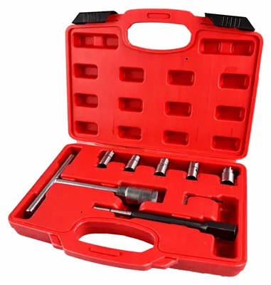 Immagine prodotto di Set professionale 7 pezzi per sedi di iniettori diesel, strumento per la rimozione del carbonio, kit frese per la pulizia interna sedi iniettori, Gebo Tools
