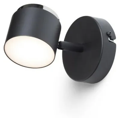 Obrázek produktu pro RED - DESIGN RENDL RENDL NOVA I nástěnné svítidlo, černý chrom/mléčně bílé akrylové sklo, 230 V, LED, 4,2 W, 3000 K, R14273