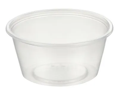 Produktbild von 1000x Dressingbecher Saucenbecher 100ml transparent aus PP