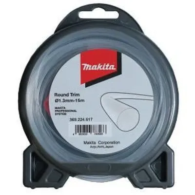 Produktbild von Makita 369224807 runder weißer Draht-Freischneider Kantenschneider 1,3 mm 15 m