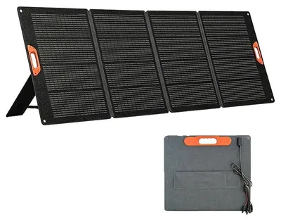 Productafbeelding van Zonnelaadapparaat, 4 opvouwbare panelen, hoge efficiëntie, 200W