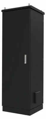 Produktbild von Lanview by Logon Data Line - Schrank Netzwerkschrank - 600 x 600 mm, data line, IP55 - freistehend - Schwarz - 22U - 48.3 cm (19")