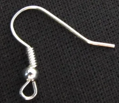 Produktbild von Ergänzungsartikel: 2 Ohrringe Ohrhaken 825er Sterling Silber Echtsilber