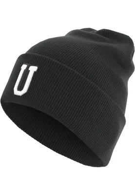 Produktbild von MSTRDS Beanie Letter Cuff Knit Beanie Black