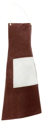 Produktbild von Segeltuchschürze in rotbraun
