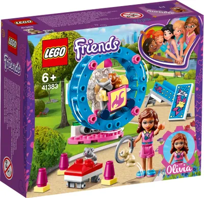 Produktbild von LEGO® Friends Olivias Hamster-Spielplatz, 41383